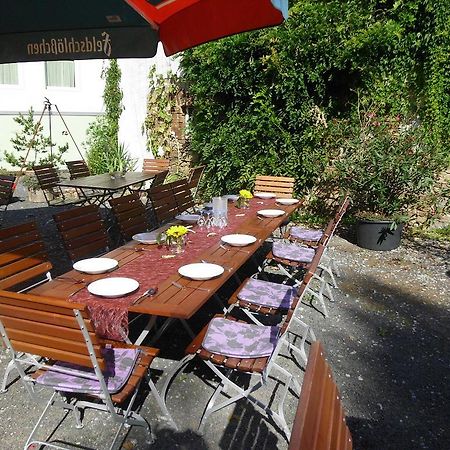 Pension Zum Hirsch Göda Exterior foto